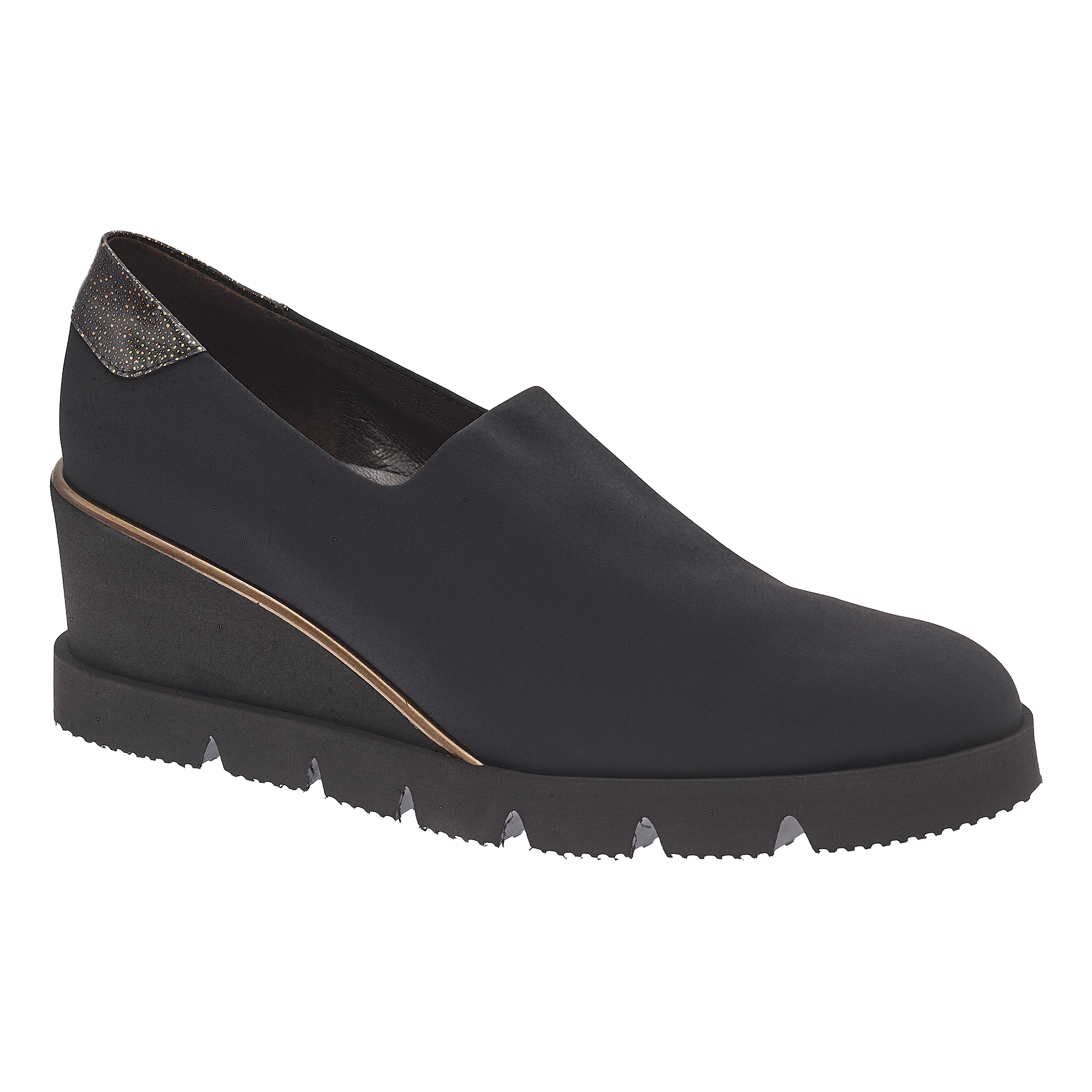 Slip-on auf Keilabsatz