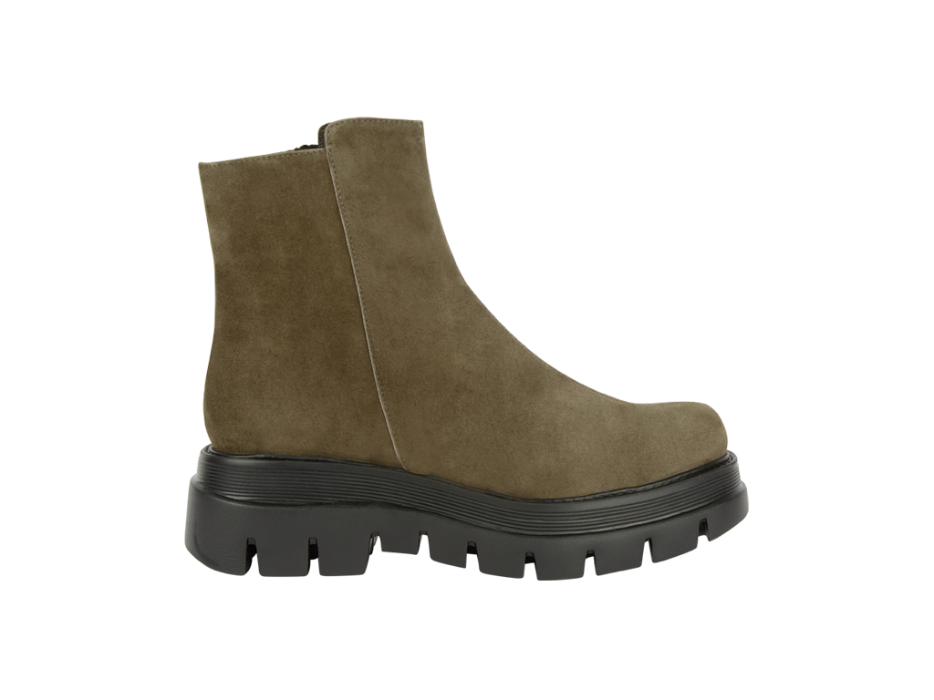 Combat-Boot in taupe