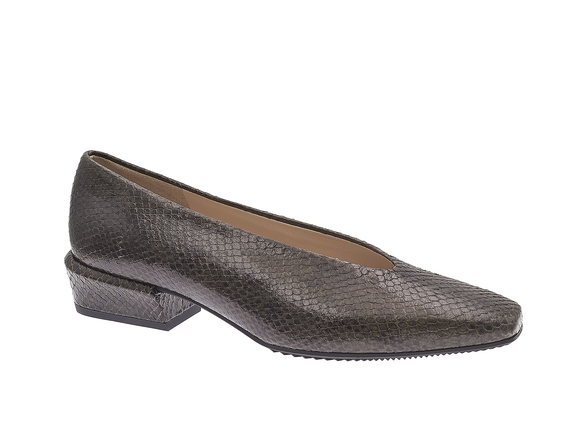 U-Cut-Pumps in Schlangenoptik