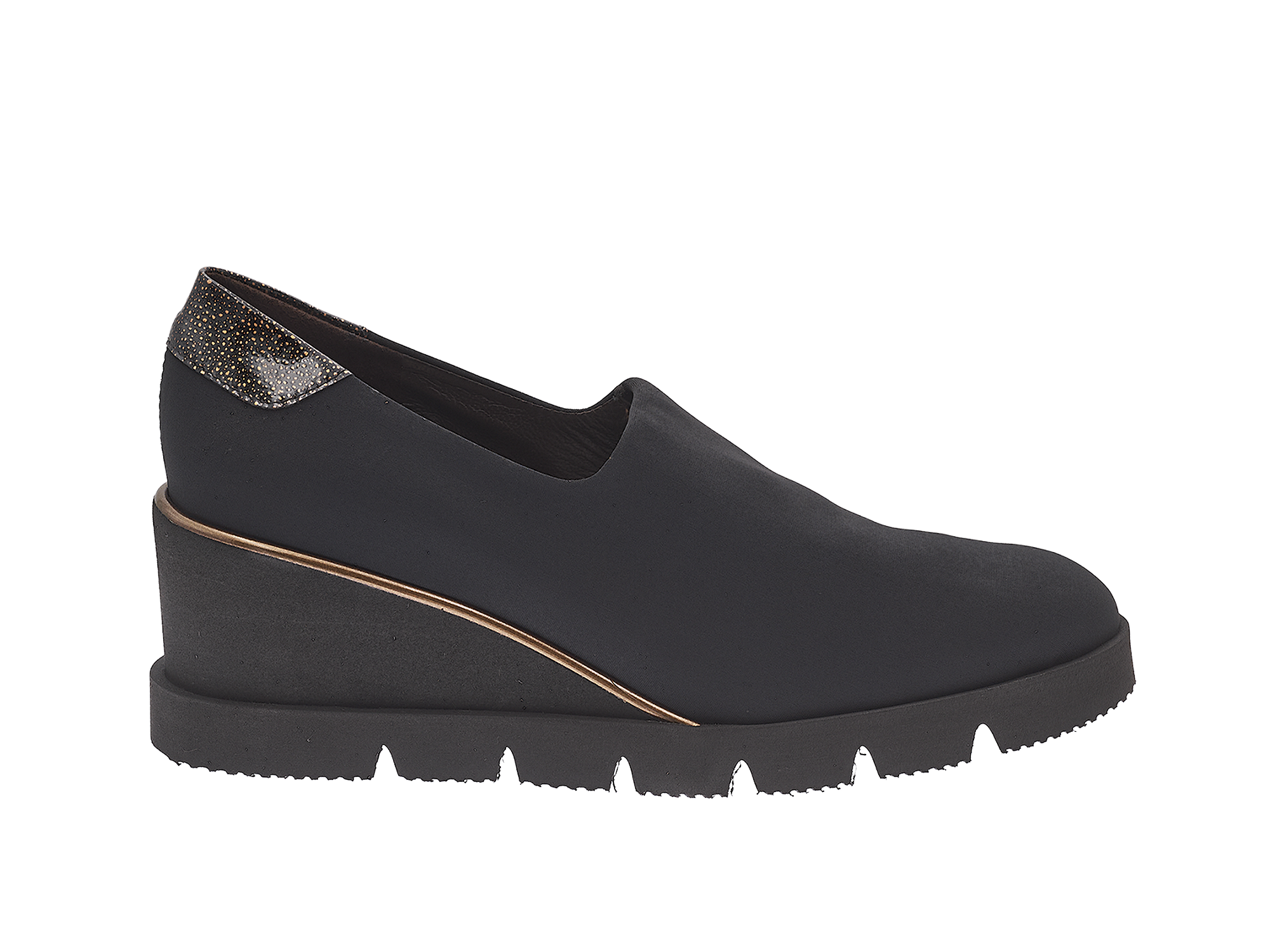 Slip-on auf Keilabsatz