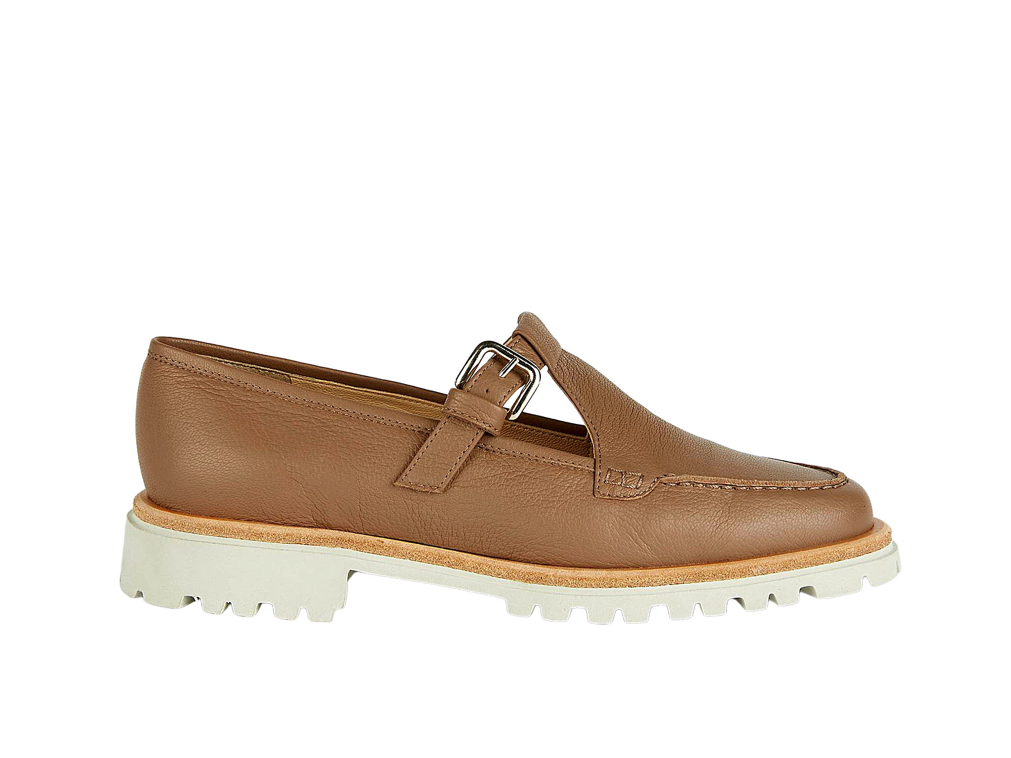 Sporty slipper with cut out
