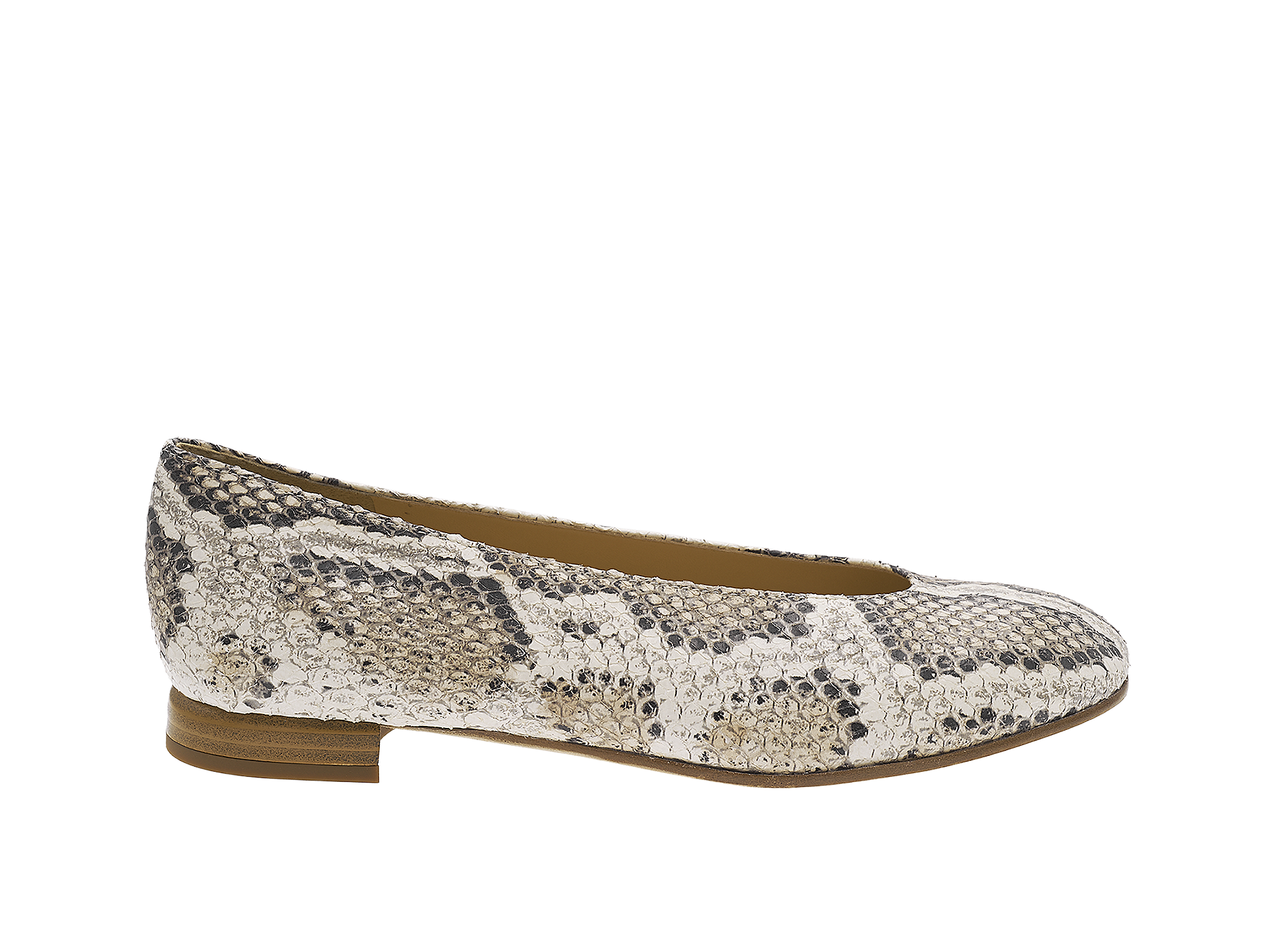 Python Prints Shoes U-cut ballerina in python print - brunate.com