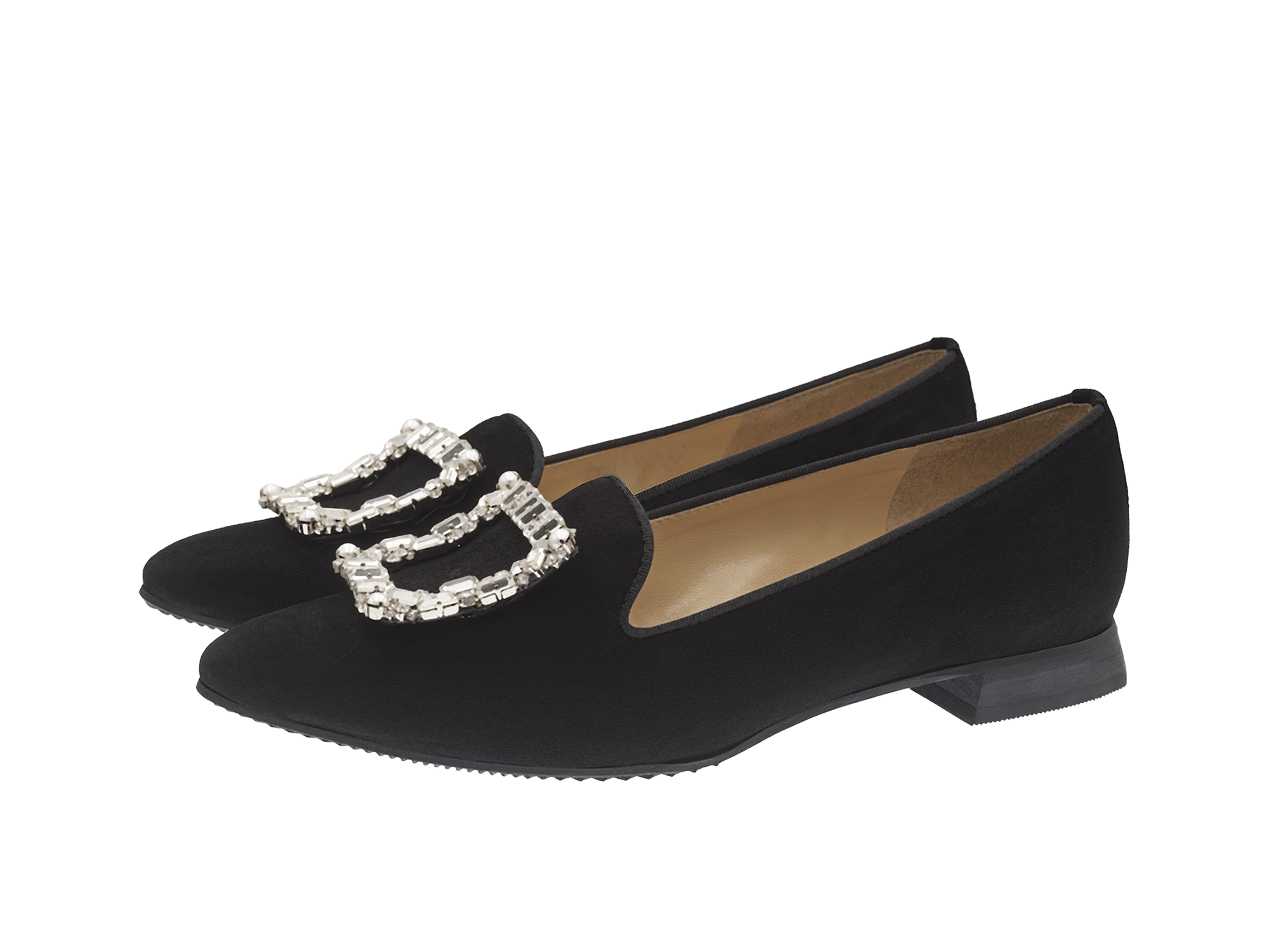 Slipper mit Strassspange