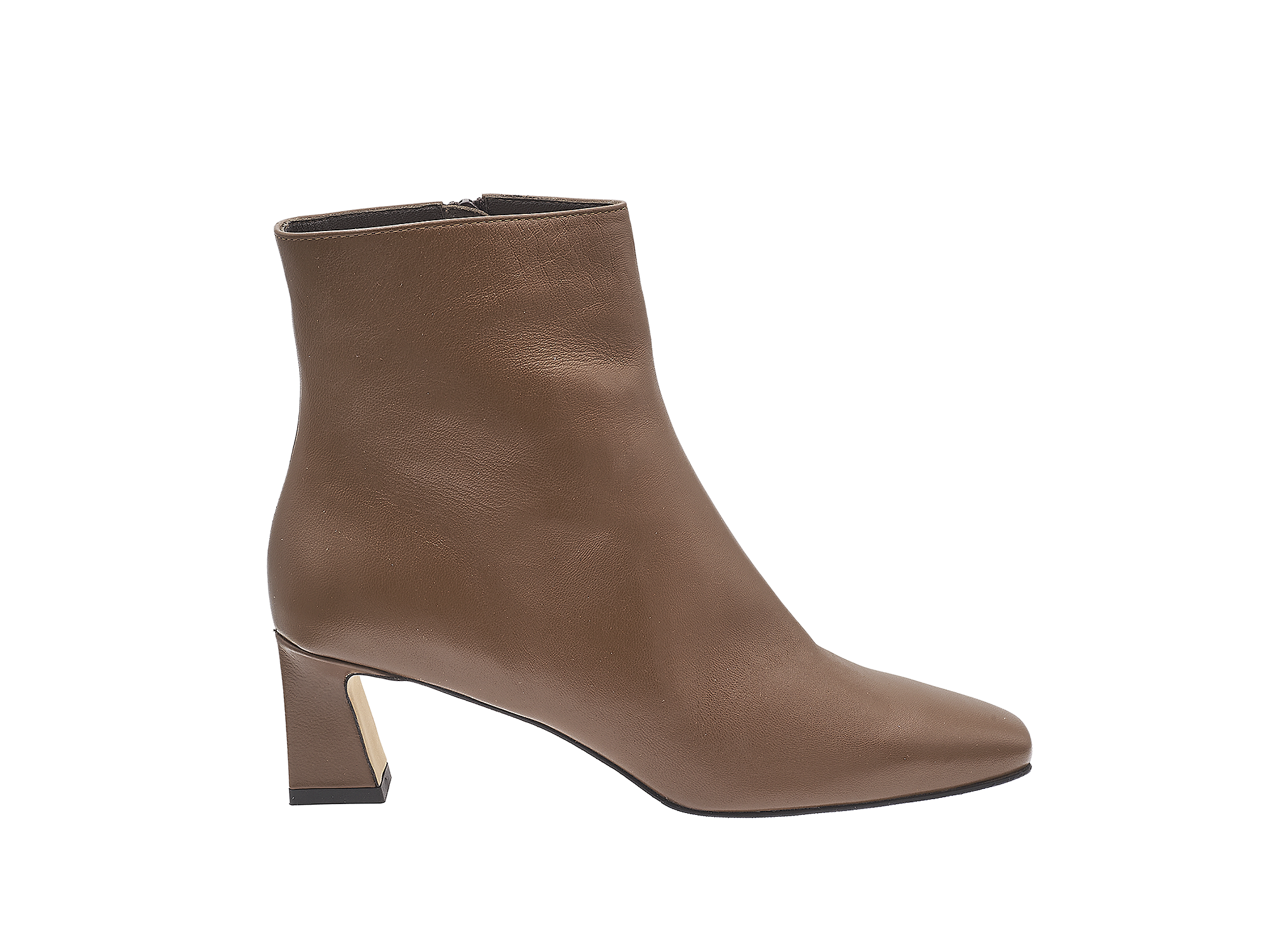 Karree-Stiefelette mit Absatz